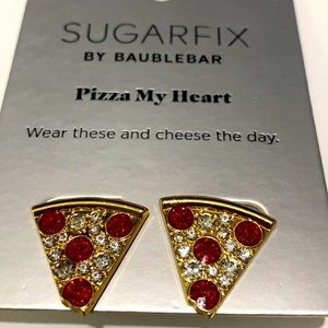 SUGARFIX BY BAUBLEBAR “Pizza My Heart”  Earrings